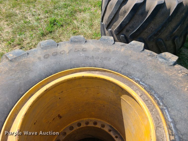 image for item EL9853 (6) 100/50R25 flotation tires and wheels