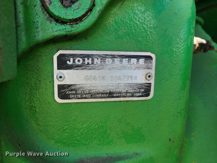 image for item EL9866 1980 John Deere 8640  4WD tractor