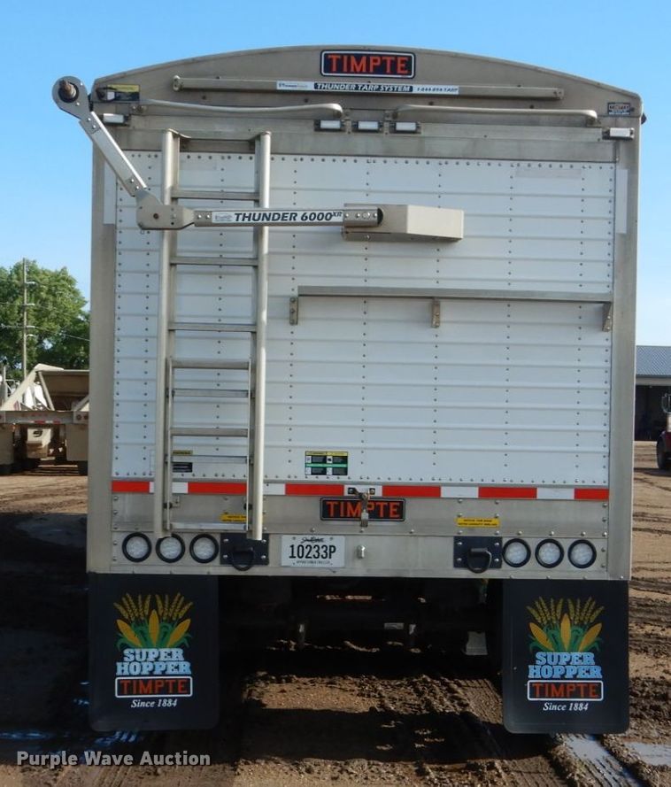 image for item GA9135 2016 Timpte Super Hopper double hopper bottom grain trailer