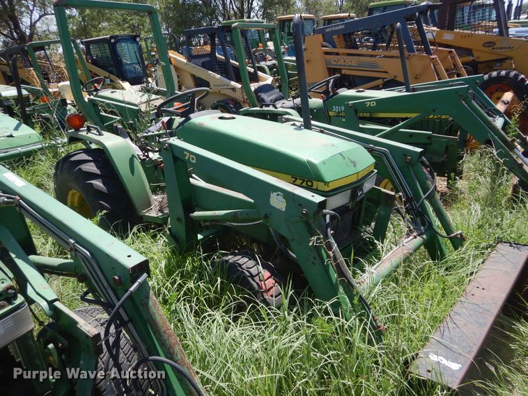 image for item HM9158 John Deere 770  tractor