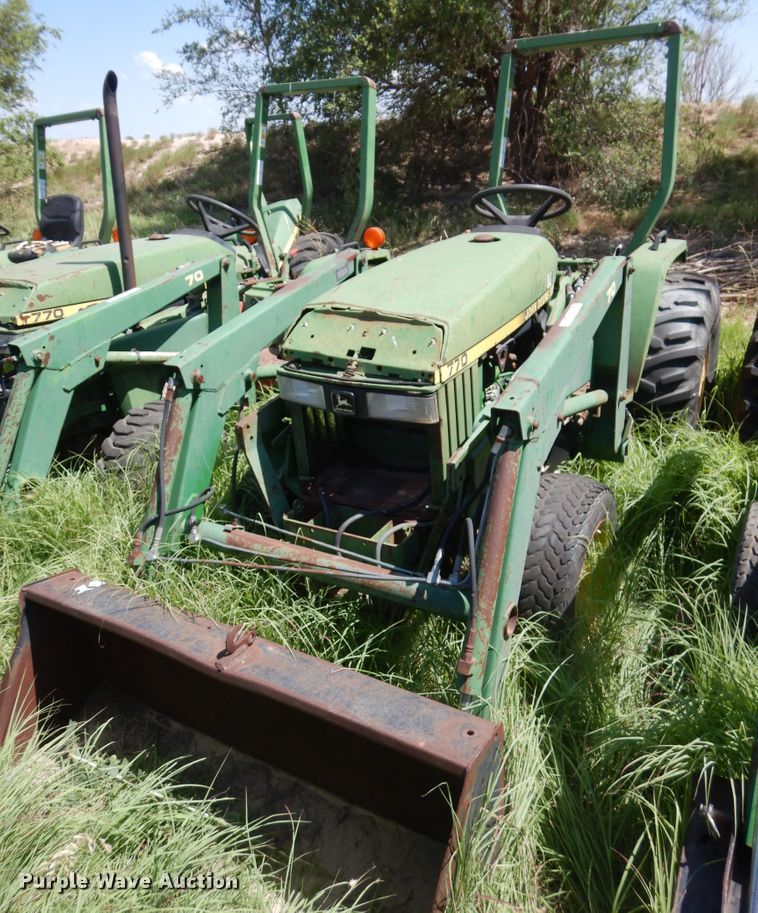 image for item HM9161 John Deere 770  tractor