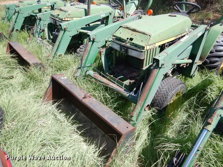 image for item HM9161 John Deere 770  tractor