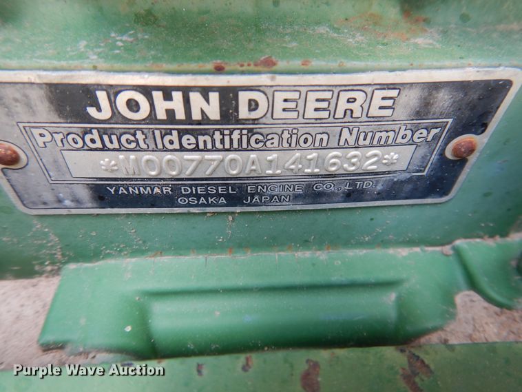 image for item HM9162 John Deere 770  tractor