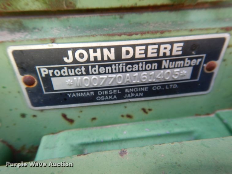 image for item HM9164 John Deere 770  tractor
