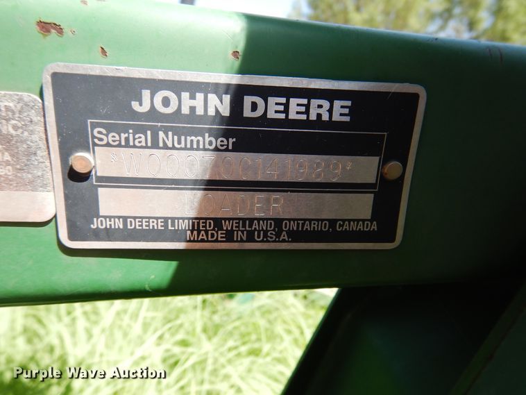 image for item HM9165 John Deere 770  tractor
