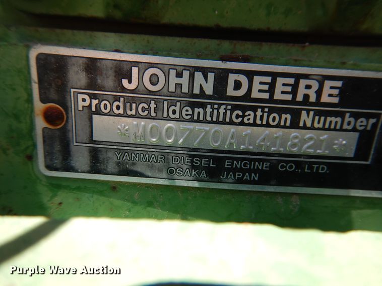 image for item HM9165 John Deere 770  tractor
