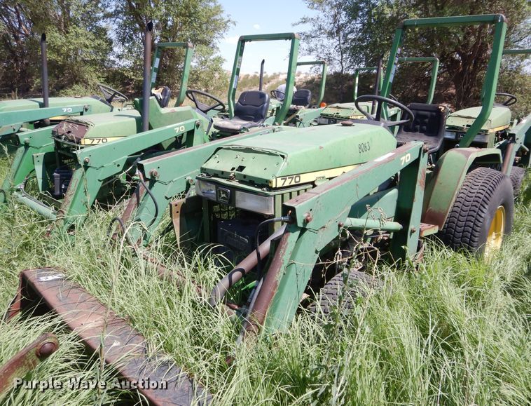 image for item HM9166 John Deere 770  tractor
