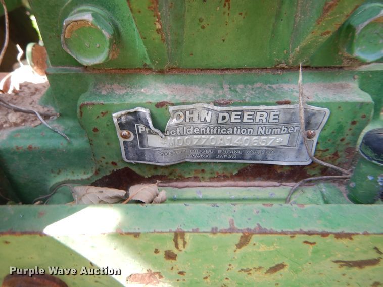 image for item HM9166 John Deere 770  tractor