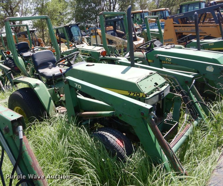 image for item HM9167 John Deere 770  tractor