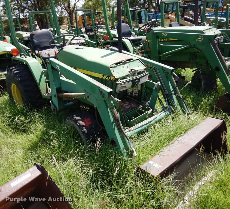 image for item HM9169 John Deere 770  tractor
