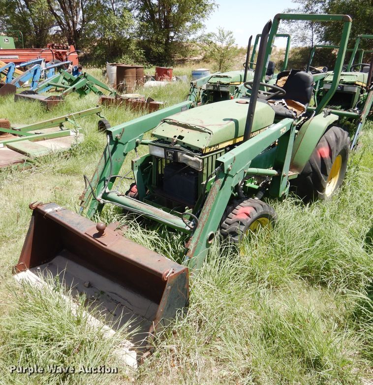image for item HM9170 John Deere 770  tractor