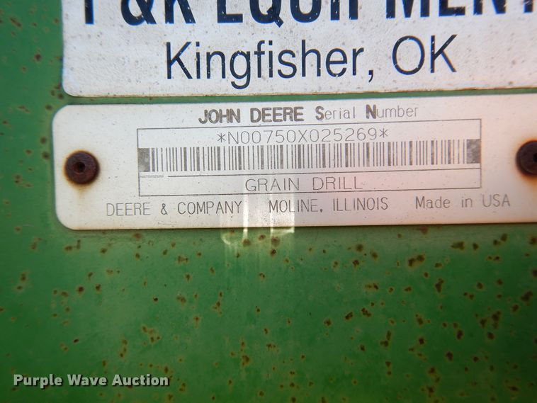 image for item HM9195 John Deere 750 grain drill