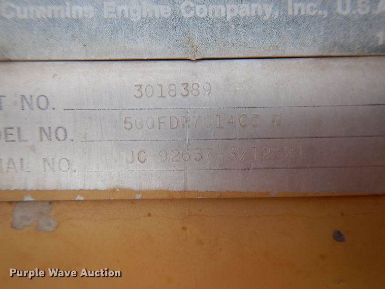 image for item HM9207 Cummins 210  generator