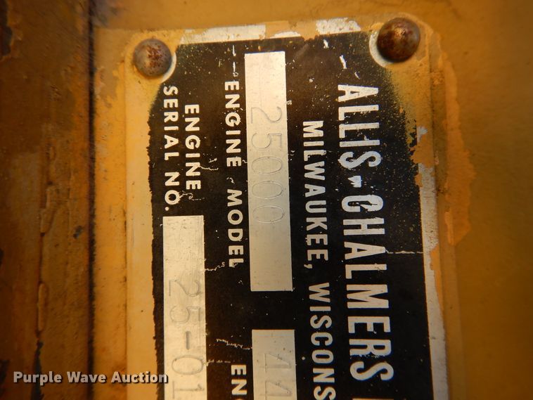 image for item HM9209 Allis Chalmers GBBI  generator