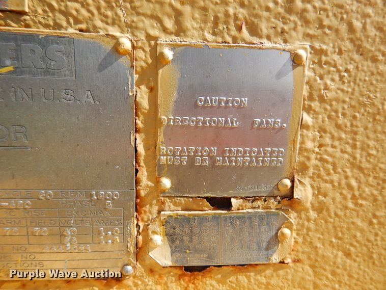 image for item HM9209 Allis Chalmers GBBI  generator