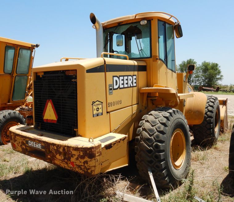 image for item HM9222 1998 John Deere 624H  wheel loader