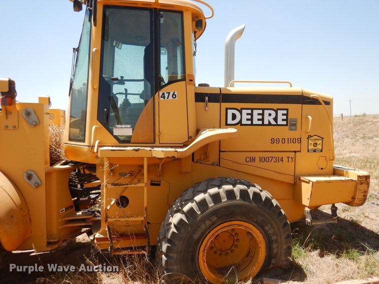 image for item HM9222 1998 John Deere 624H  wheel loader