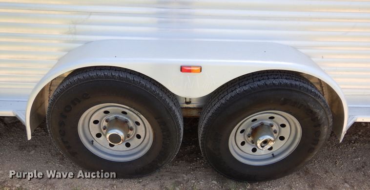 image for item HS9642 2008 CM livestock trailer