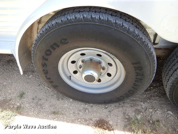 image for item HS9642 2008 CM livestock trailer