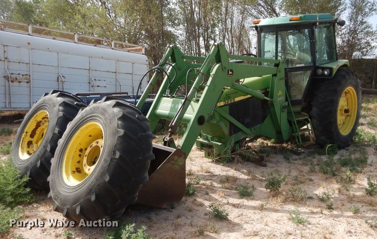 image for item HV9209 1992 John Deere 3255  MFWD tractor