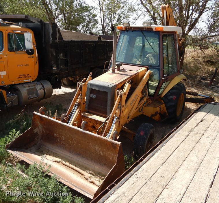 image for item HV9215 Case 580K  backhoe