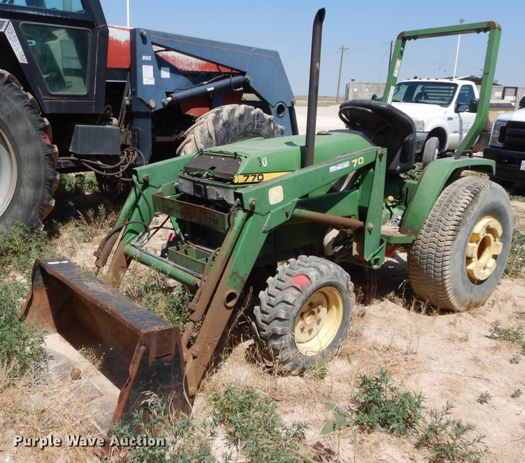image for item HV9217 John Deere 770  tractor