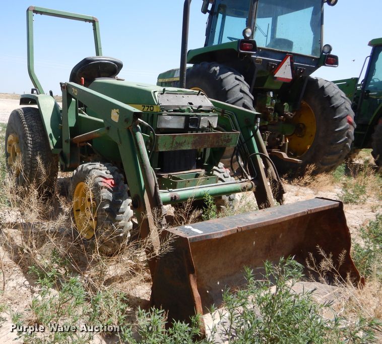 image for item HV9217 John Deere 770  tractor