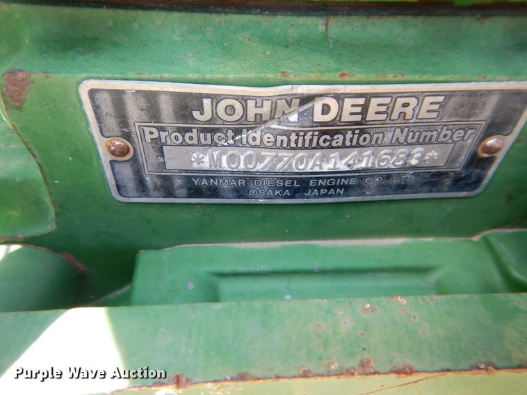 image for item HV9217 John Deere 770  tractor