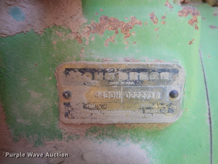 image for item HV9223 1974 John Deere 4430  tractor