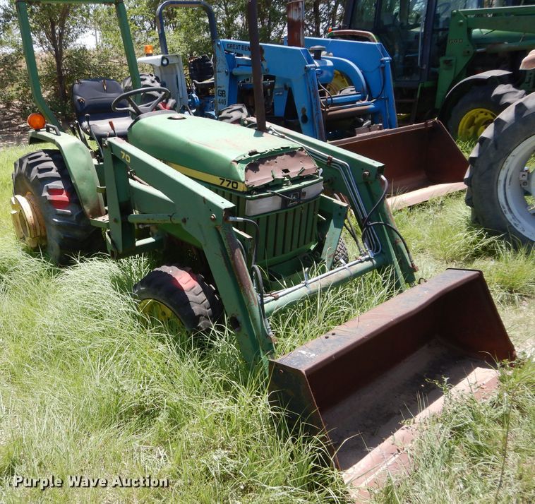 image for item HV9237 John Deere 770  tractor