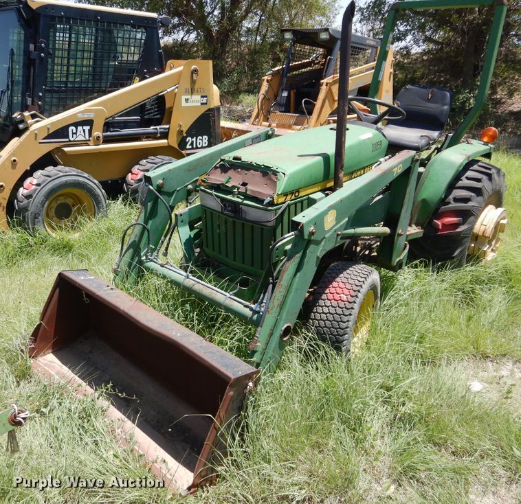 image for item HV9237 John Deere 770  tractor