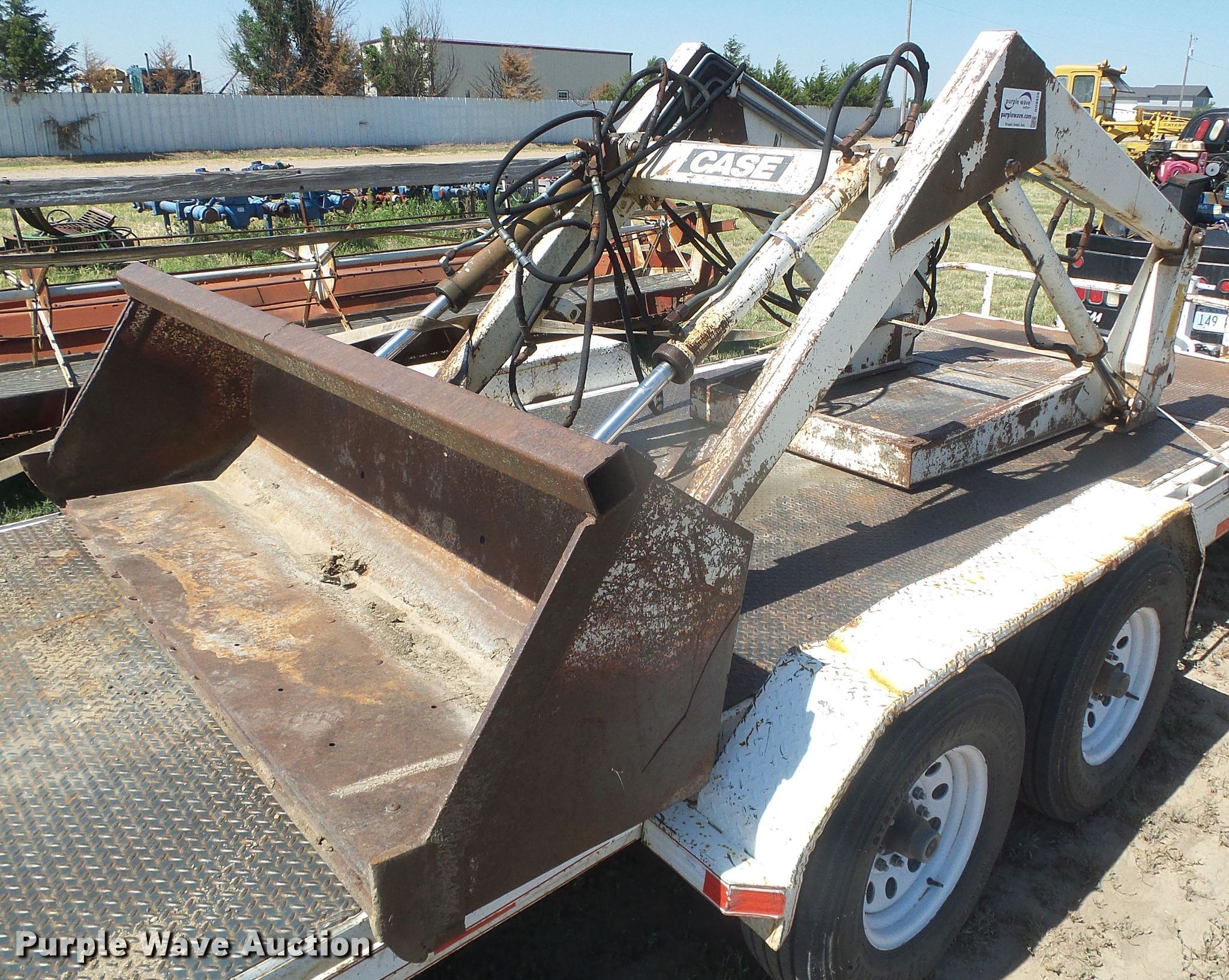Case 90 loader in Sublette, KS Item DD0429 sold Purple Wave