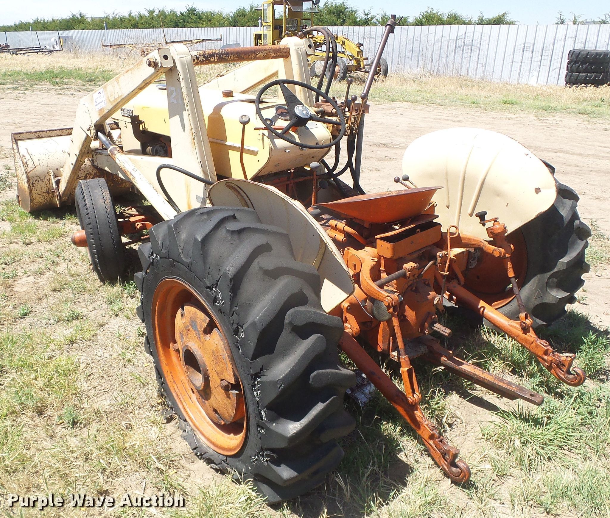 Case 210BH tractor in Sublette, KS Item DD0486 sold Purple Wave