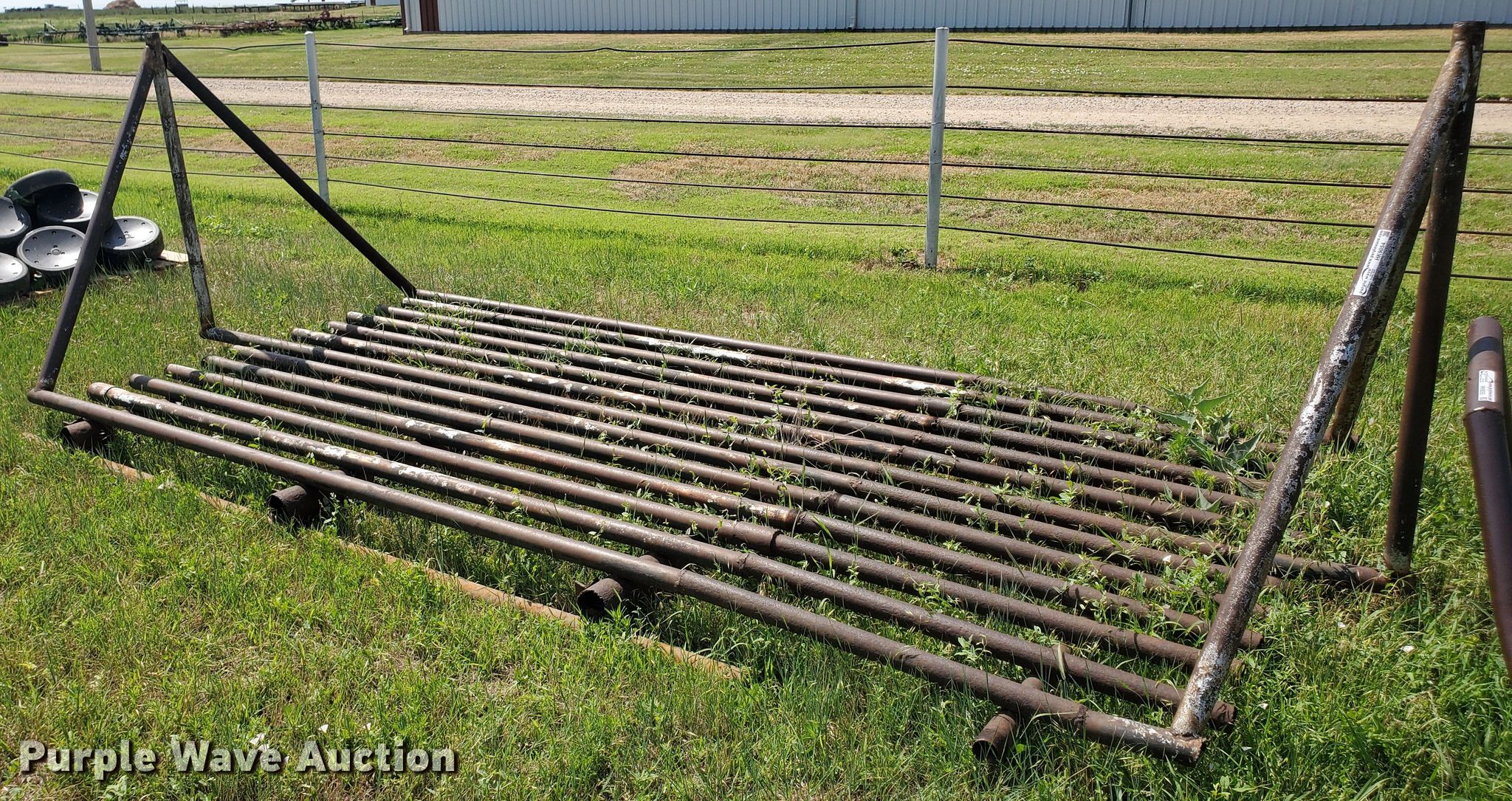 Cattle guard in Hays, KS Item HK9054 sold Purple Wave