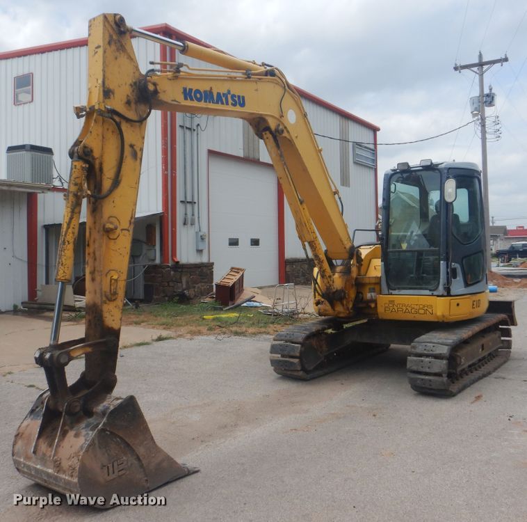 image for item DG8680 2008 Komatsu PC78MR-6  mini excavator