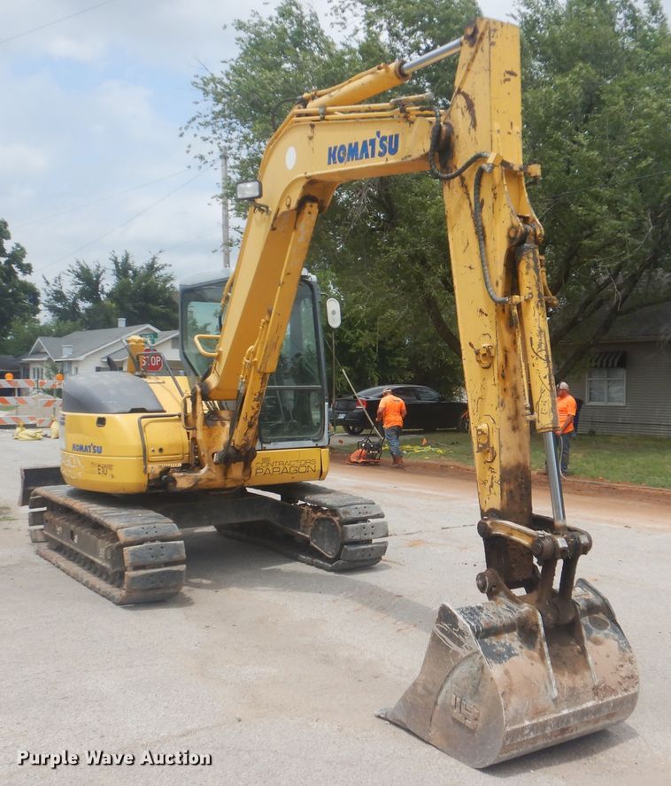 image for item DG8680 2008 Komatsu PC78MR-6  mini excavator