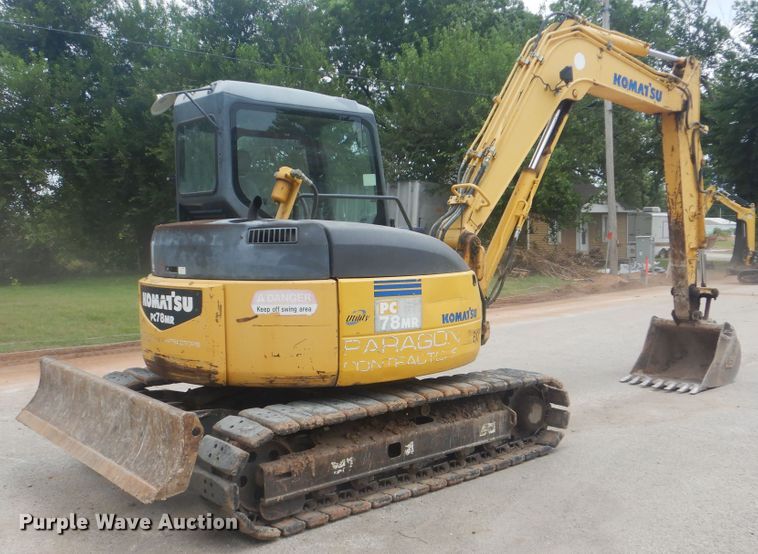 image for item DG8680 2008 Komatsu PC78MR-6  mini excavator