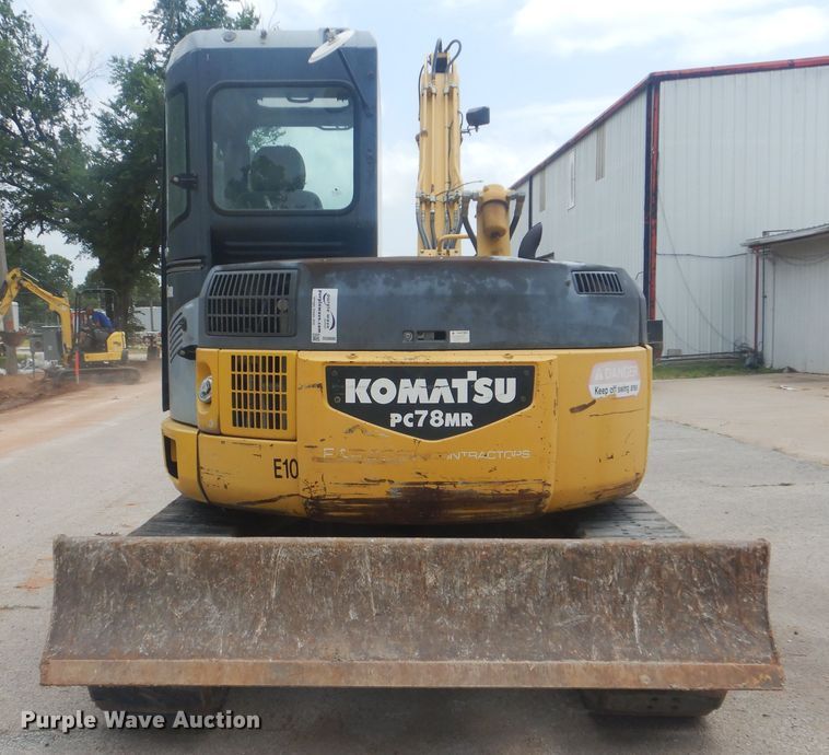 image for item DG8680 2008 Komatsu PC78MR-6  mini excavator