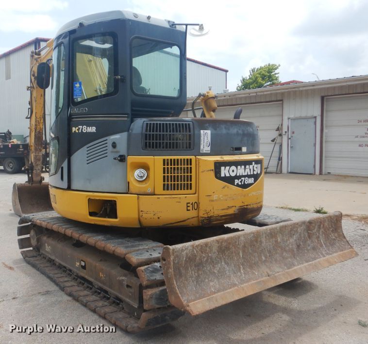 image for item DG8680 2008 Komatsu PC78MR-6  mini excavator