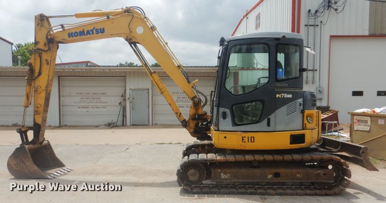 image for item DG8680 2008 Komatsu PC78MR-6  mini excavator