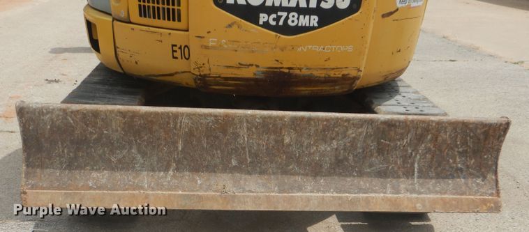 image for item DG8680 2008 Komatsu PC78MR-6  mini excavator