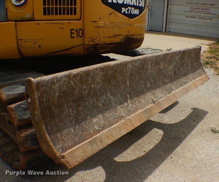 image for item DG8680 2008 Komatsu PC78MR-6  mini excavator