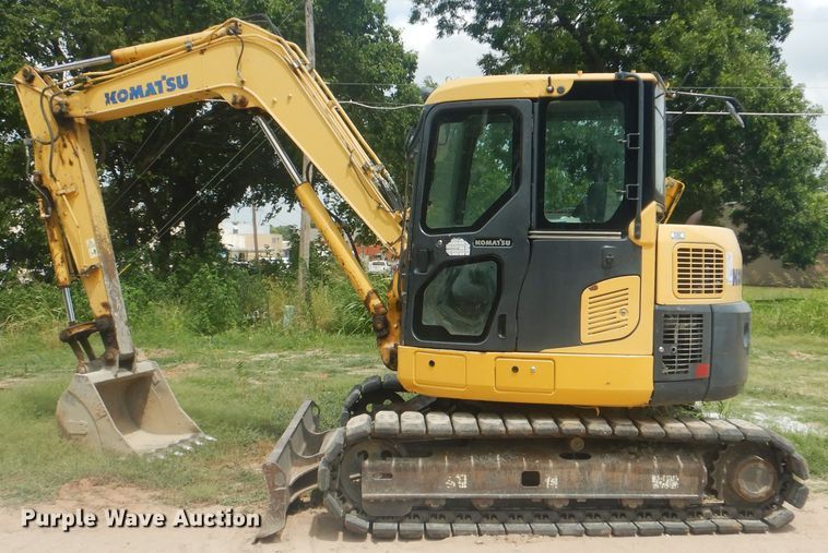 image for item DG8681 2009 Komatsu PC88MR-8  mini excavator