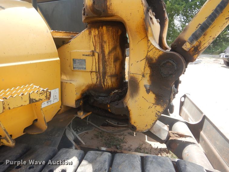 image for item DG8681 2009 Komatsu PC88MR-8  mini excavator