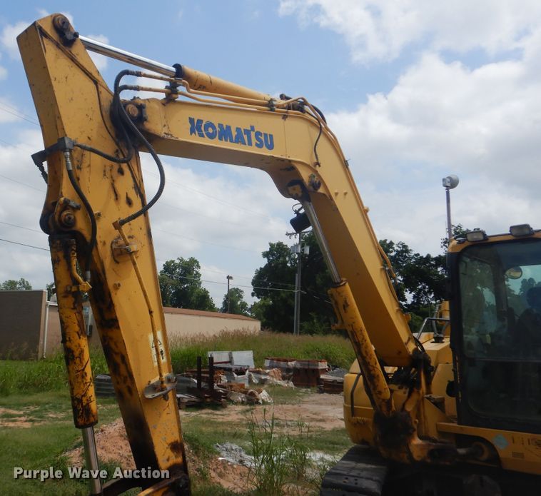 image for item DG8681 2009 Komatsu PC88MR-8  mini excavator