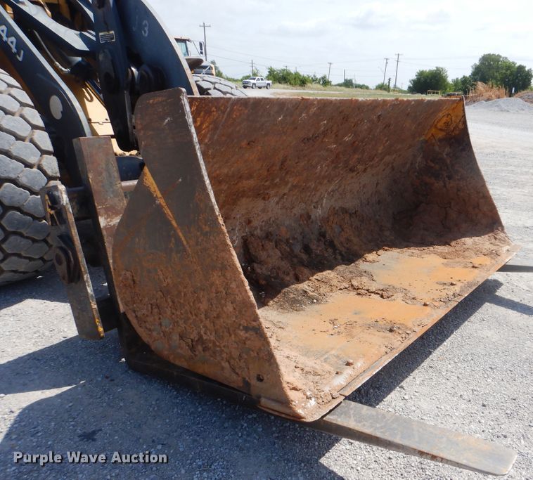 image for item DG8725 2007 John Deere 544J  wheel loader
