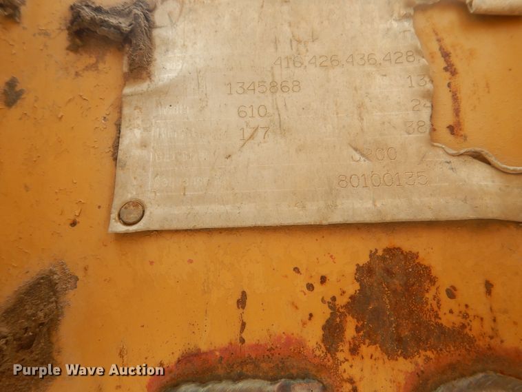 image for item DG8729 1998 Caterpillar 416C  backhoe