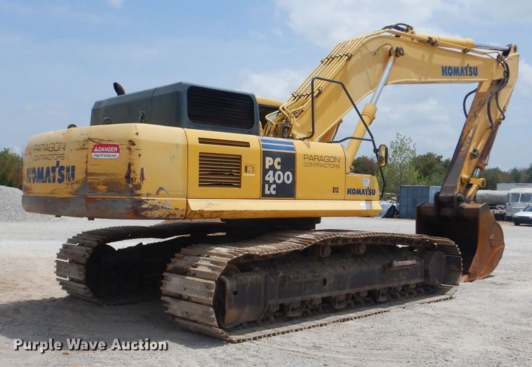 image for item DG8731 2007 Komatsu PC400LC-7E0  excavator