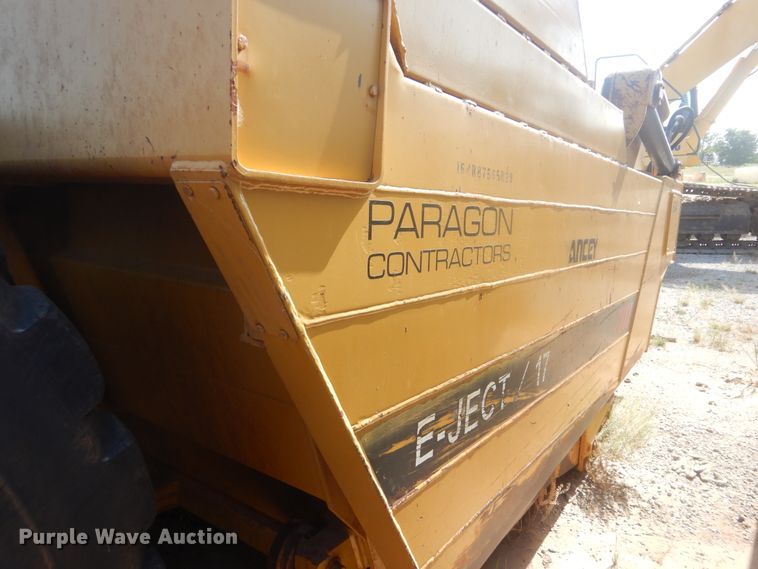 image for item DG8733 2004 Eject Systems SC-17-U-Brakes scraper