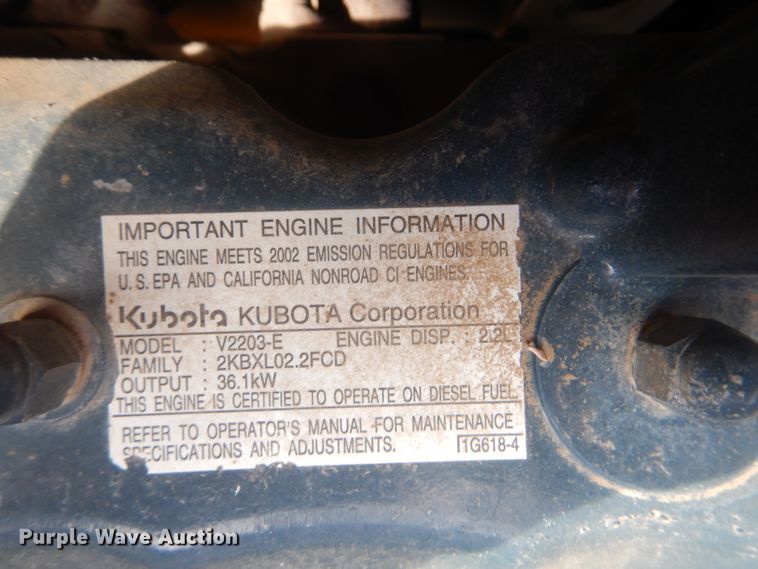 image for item DG8737 2002 Bobcat 331D  mini excavator